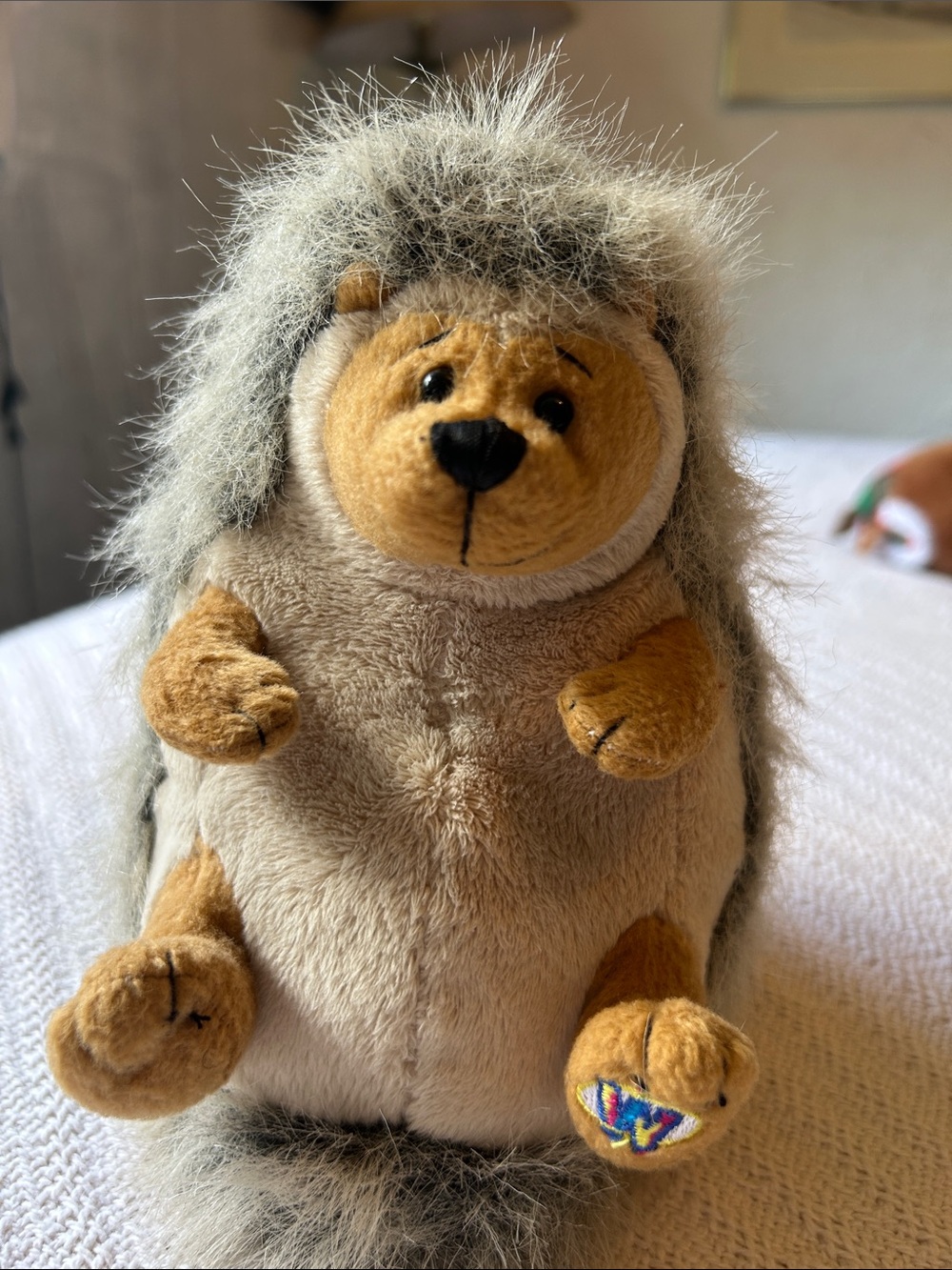 Ganz Webkinz Hedgehog Plush 8" Stuffed Animal No Code VTG